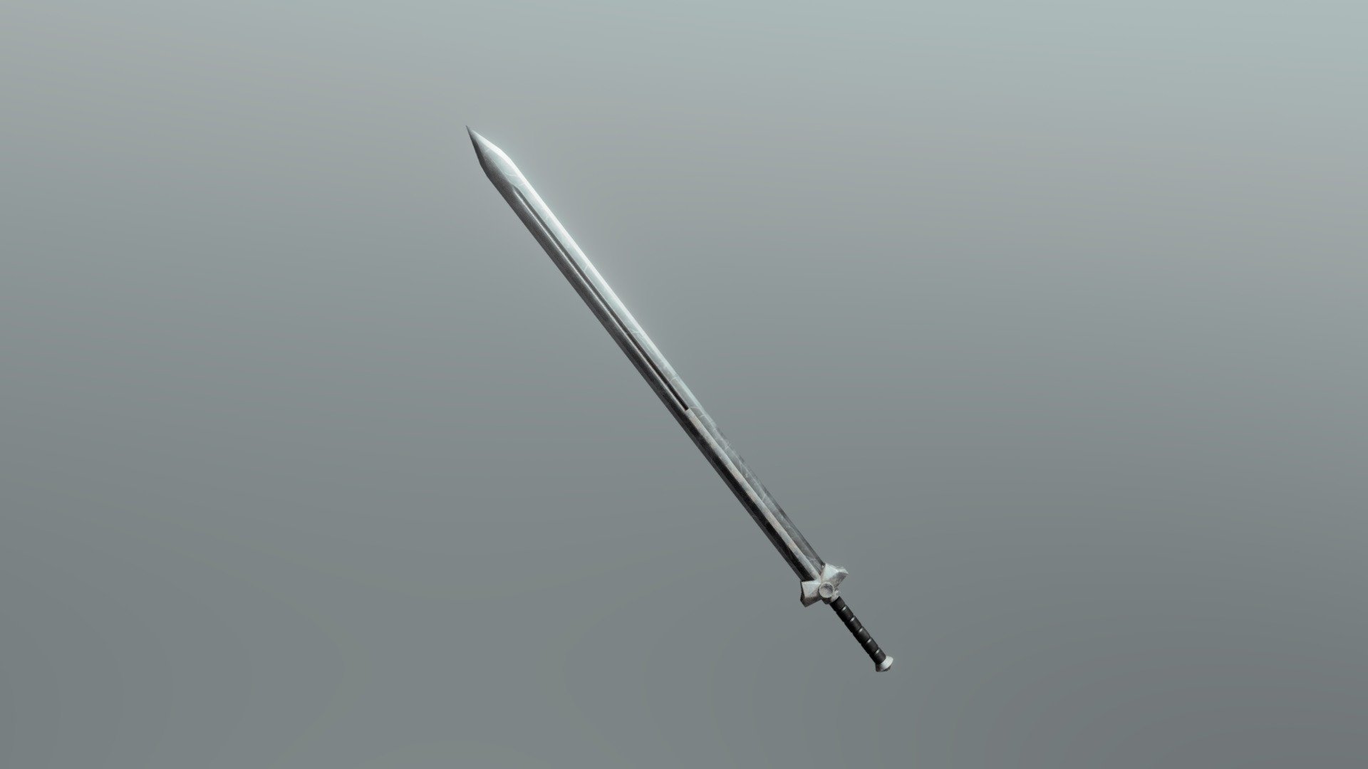 2 Handed Steel Longsword - 3D model by NegitiveGamerX [726ba65] - Sketchfab