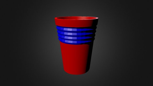 Plastic Cup 3D Model