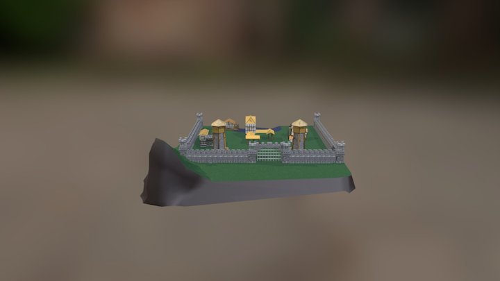 Minimap Age of Empires 2 3D Model