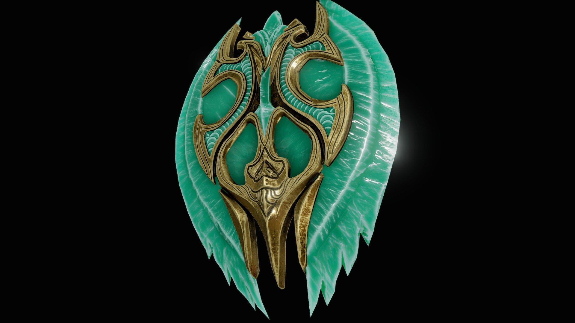 Skyrim Glass Shield