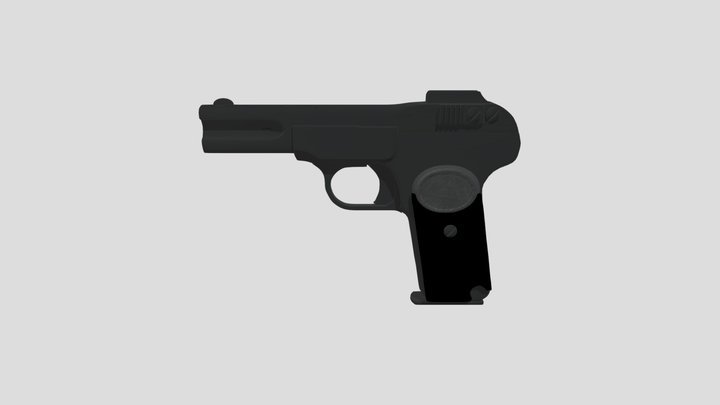 Browning M1900 3D Model