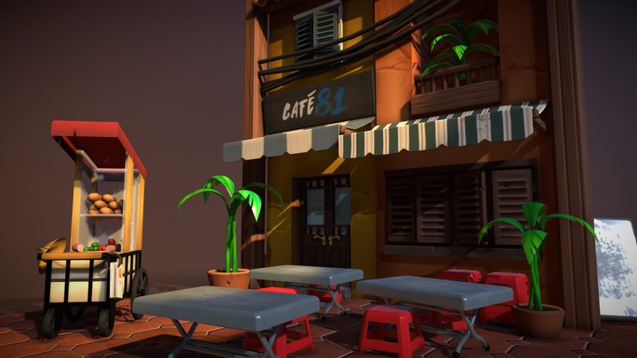 Models and Texturing - Environments Assessment 3D Model