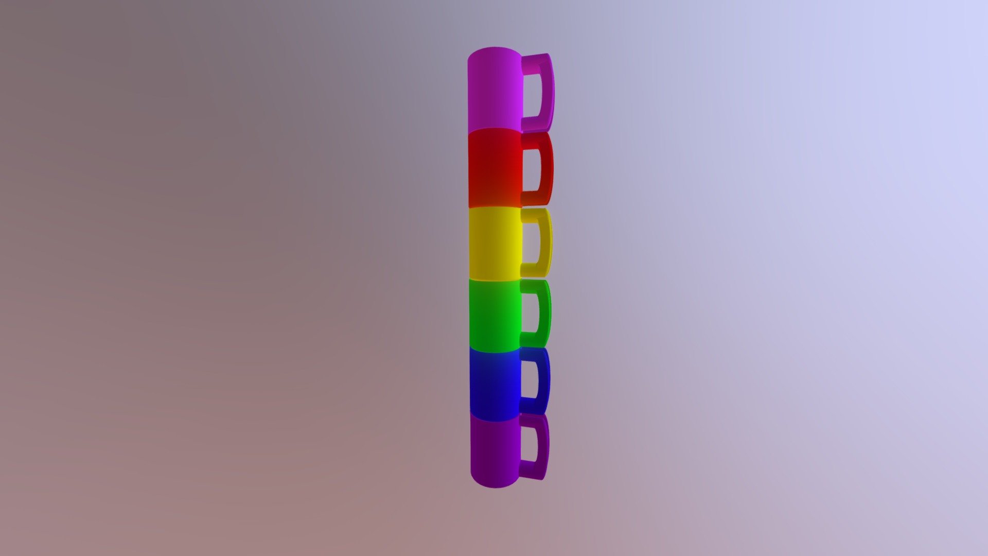 Heller Rainbow Cups