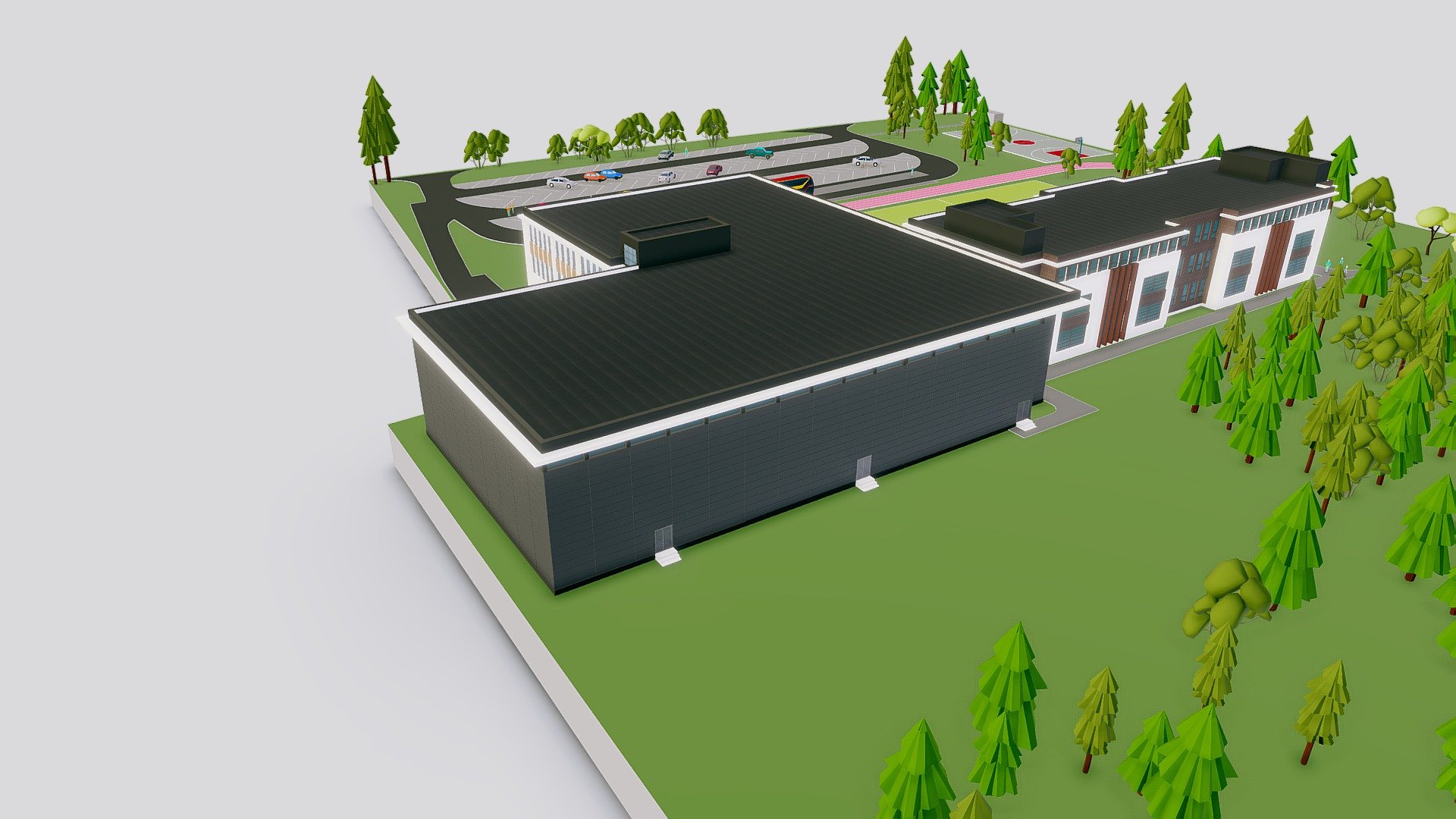 Kampus ŻAGLE — Sketchfab embed 3D viewer