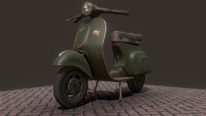 Scooter 3D Model
