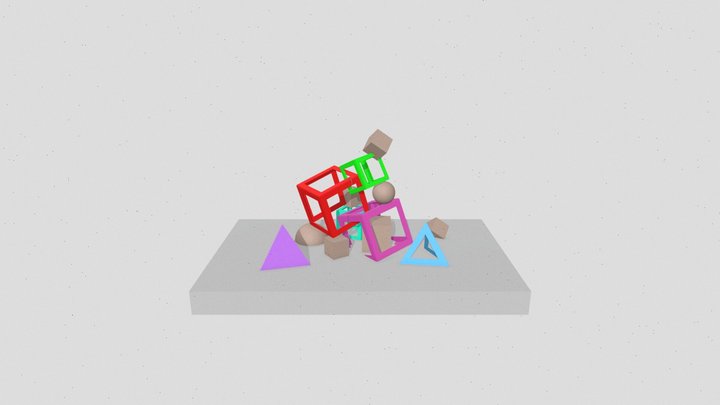 几何之韵-手工参考 3D Model