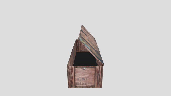 Mystery Box Opened 3D Model