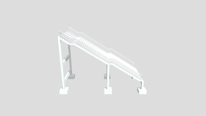 Qr Code - Escada 3D Model