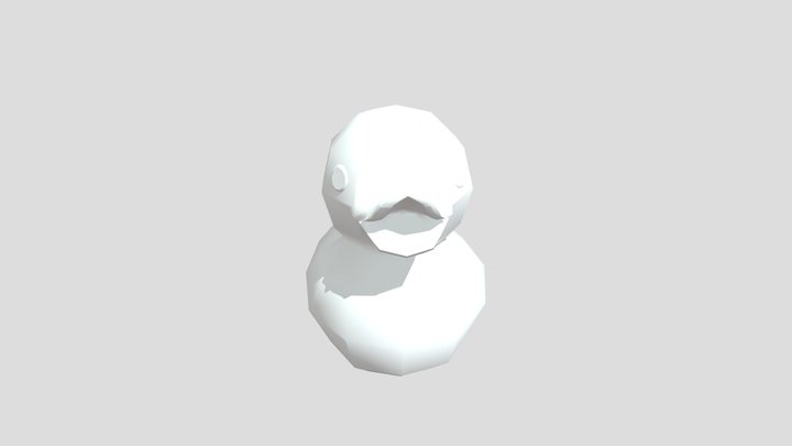 Ducky Mesh 3D Model