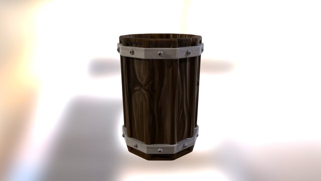 Medieval Stein/Mug 3D Model