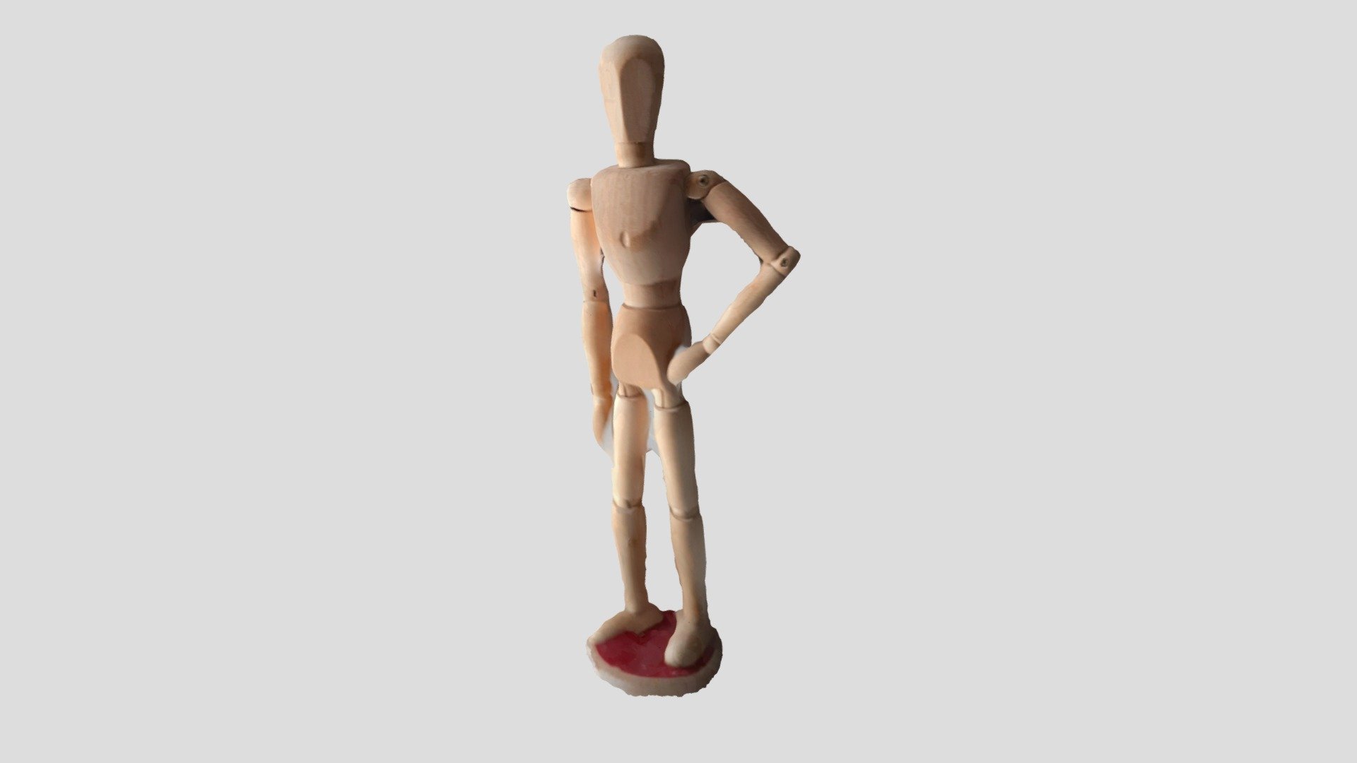 Test Holzpuppe