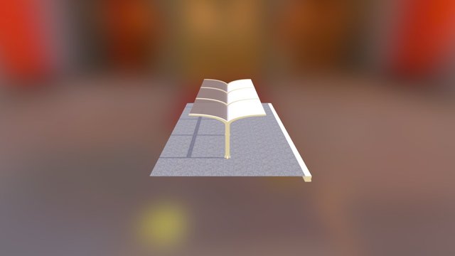 Tramstop 3D Model