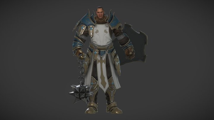 Crusader 3D Model
