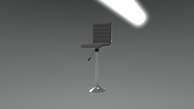 Bar Chair 3D Model