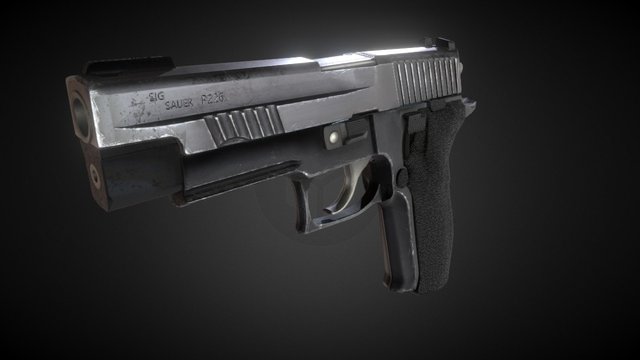 Gun 3D Model
