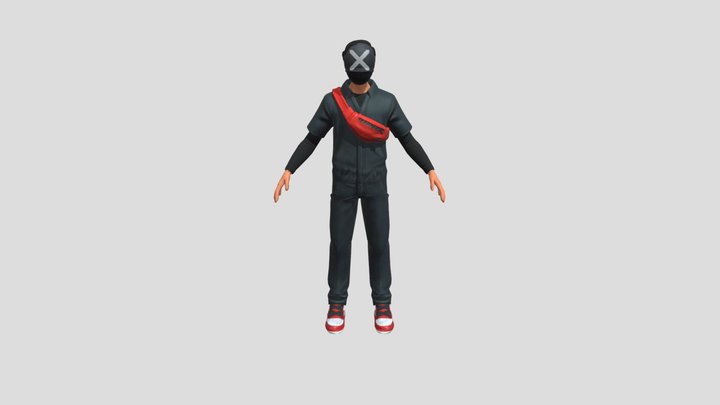Horror mask | Kidanpper William 3D Model