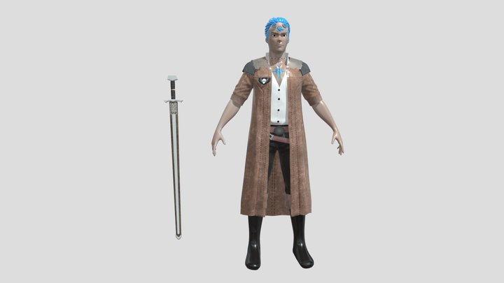 Pirate 3d model 3D Model