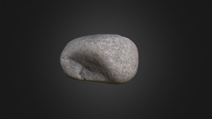Small PBR Rock 3D Model