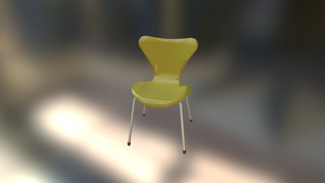 Arne-Jacobsen-Series-7-3D-model 3D Model