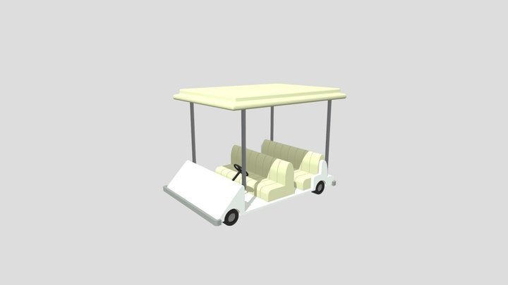 Cart || Regular Show 3D Model