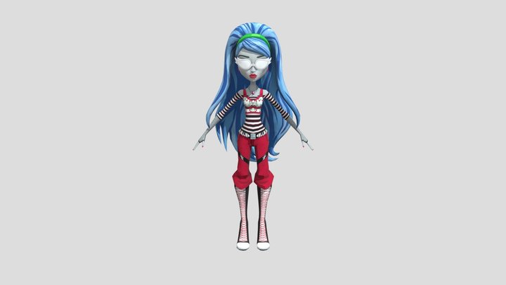 Ghoulia Yelps 3D Model
