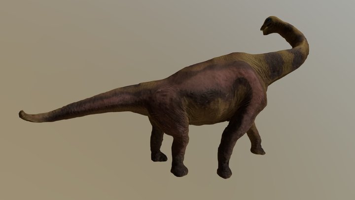 Dino D 3D Model