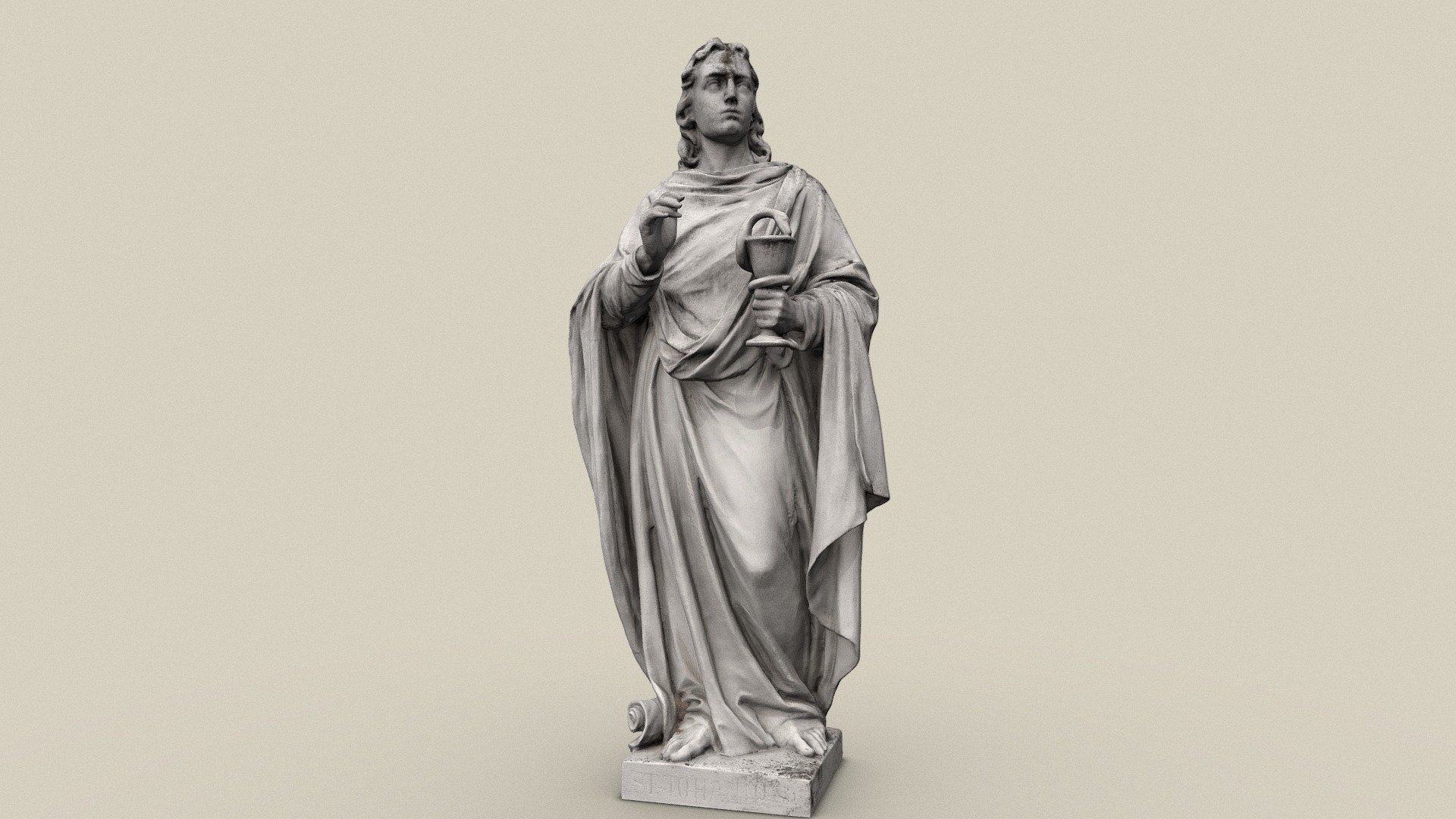 Hl. Johannes — Sketchfab embed 3D viewer