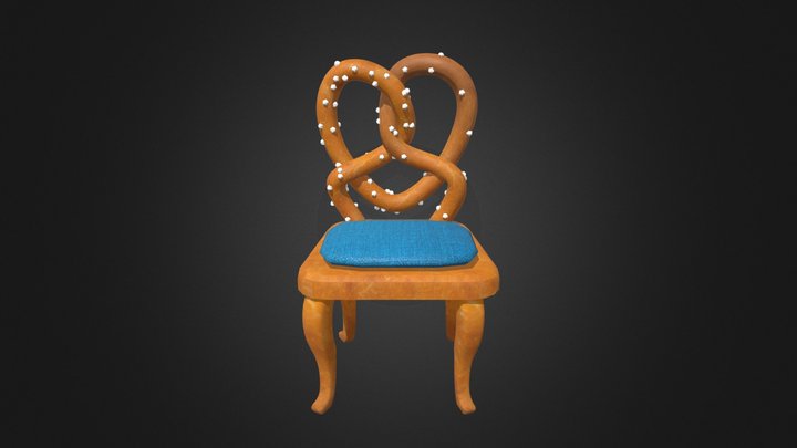 Pretzel Chair 3D Model