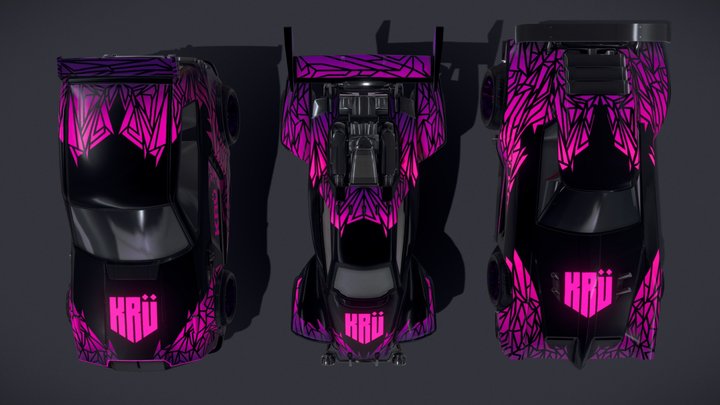 KRÜ24_RLCS_decals 3D Model