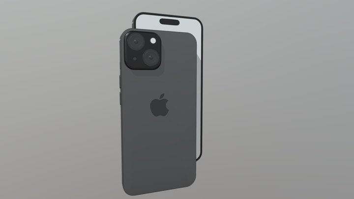 iPhone 15 3D Model