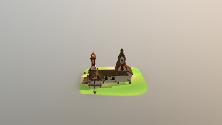 Summer_House 3D Model