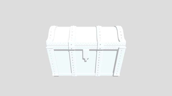 Treasure Chest 3D Model