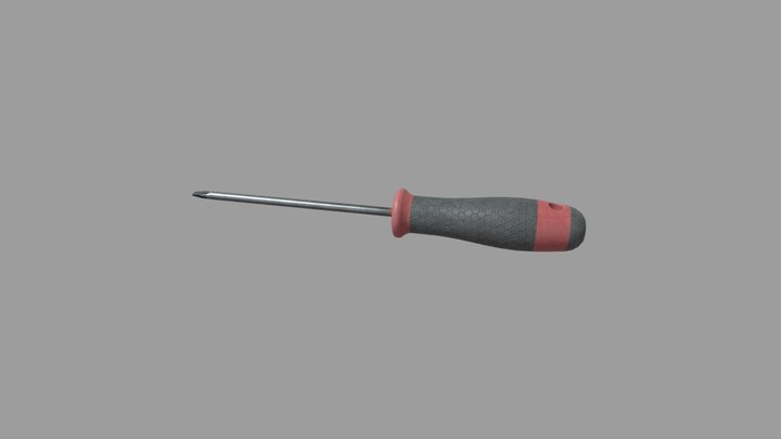 Screwdriver 3D Model