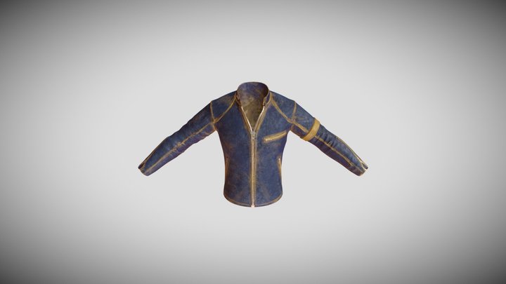 2.1 compentency jacket 3D Model