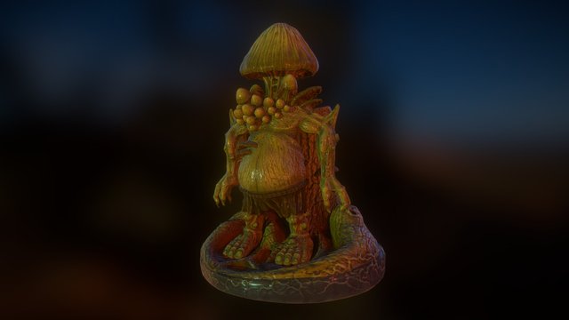 Darkest Dungeon - Fungal Scratcher 3D Model
