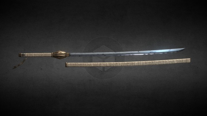 Kenpachi zanpakuto 3D Model