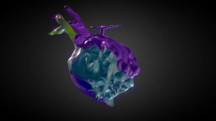 Alien Fruit/ Planet Experiment 3D Model