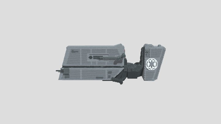 C-PH Patrol Speeder Bike Corellia 3D Model
