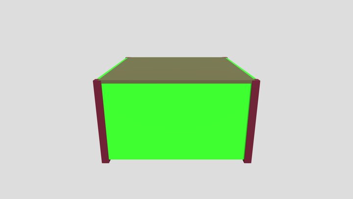 Anime class room 3D Model
