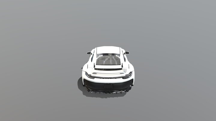 Porsche GT3 RS 3D Model