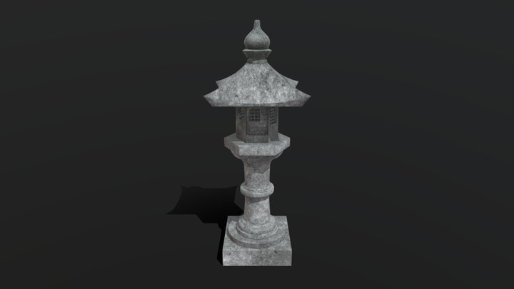 Stone_lantern 3D Model