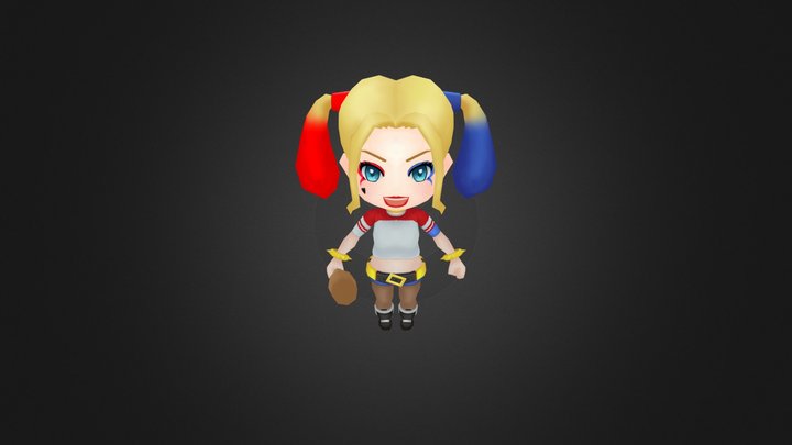 Nendoroid_HarleyQuinn 3D Model