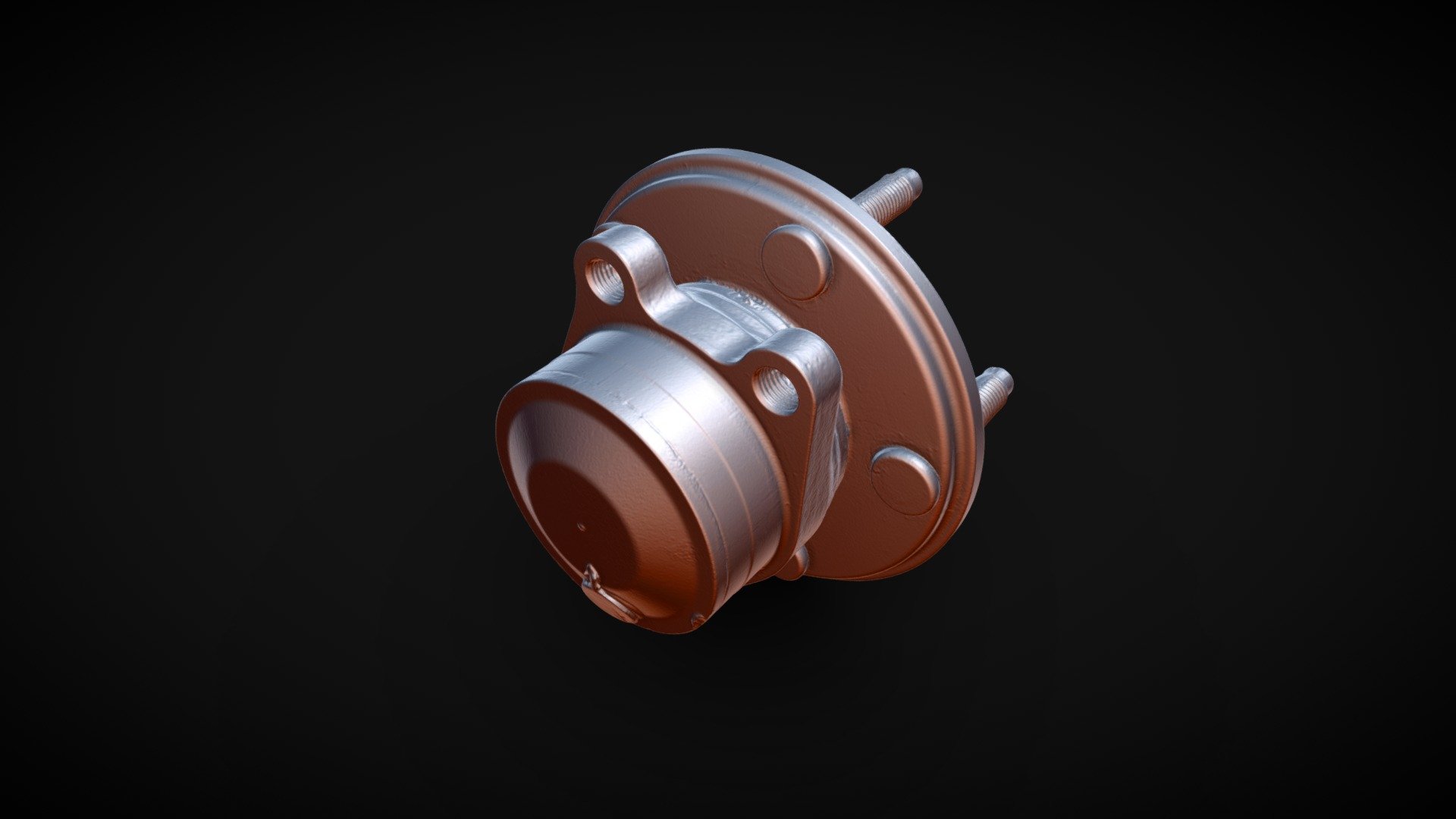Wheel hub 3D model by MAD CAD LTD (madcadltd) [727e20f] Sketchfab