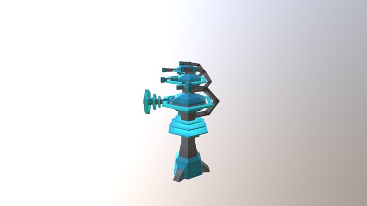 Torre Sniper 3D Model