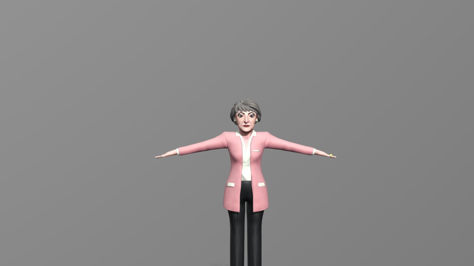 Dorothy Zbornak - 3D model by Jacob Robinson (@JacobRobinson) [727f4d2 ...