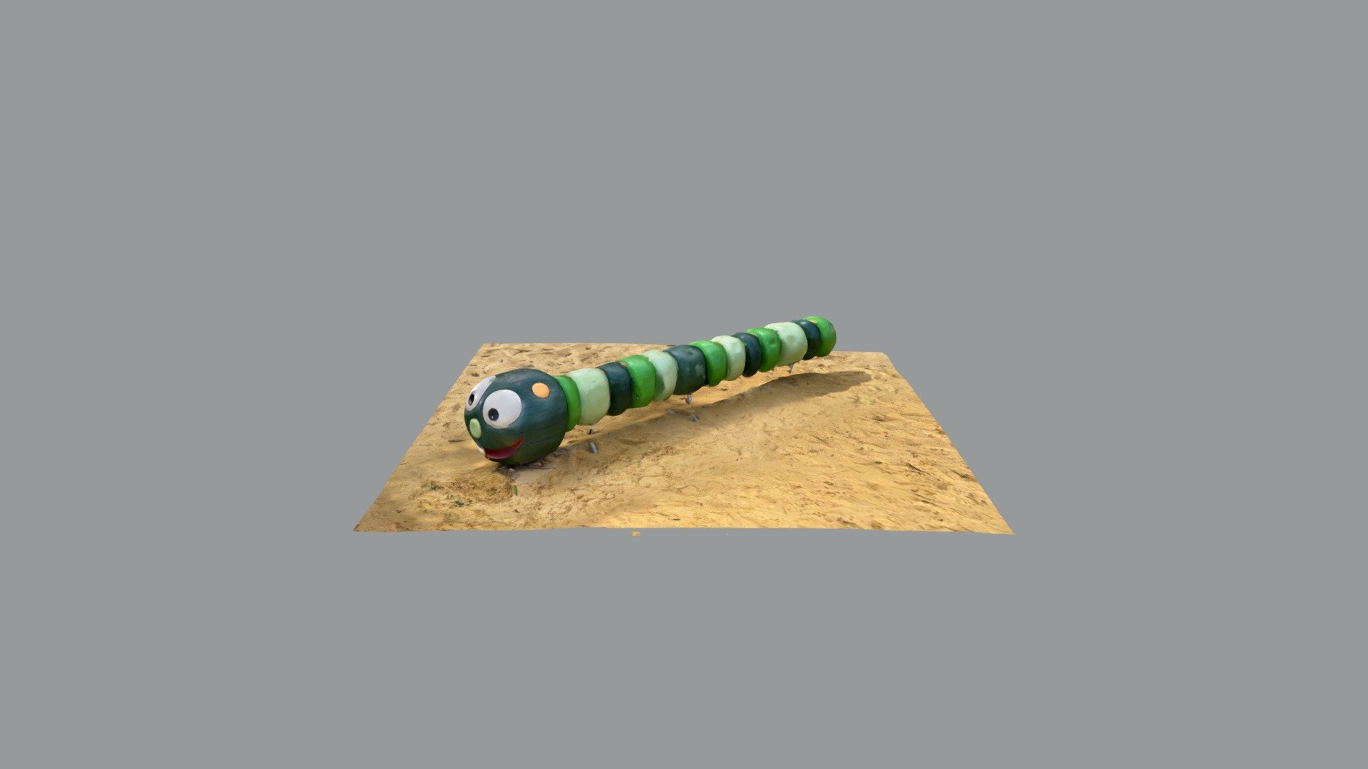 Wooden Caterpillar