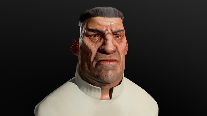 Dishonored Guard 3D Model
