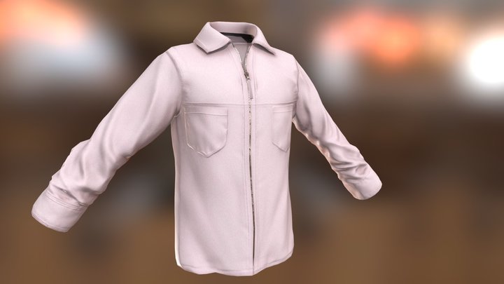 Pink Shirt 3D Model