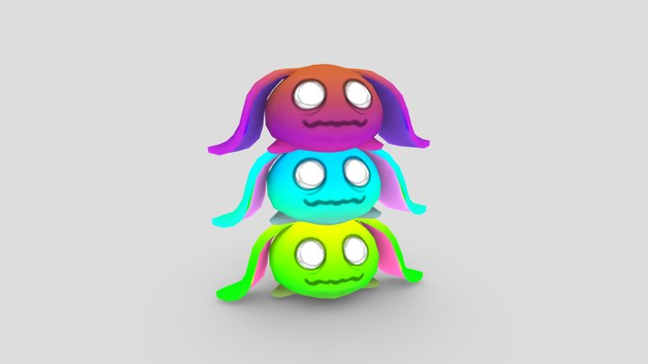 Jelly Beams - Turret 3D Model