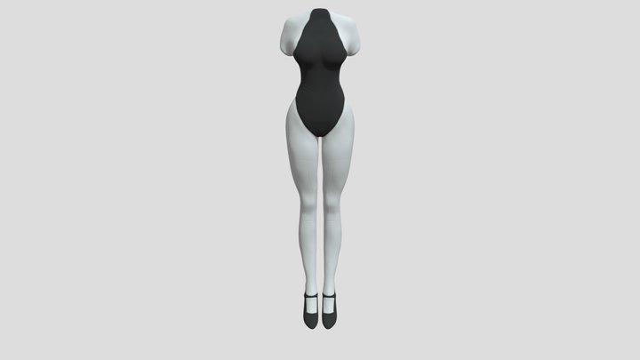 SteelLady 3D Model